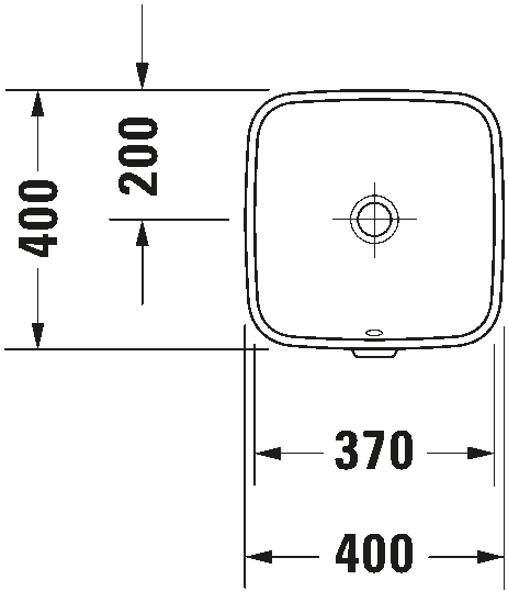 Built-in basin, 037337