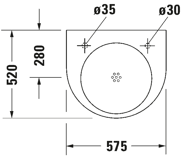 Washbasin Vital Med, 044358