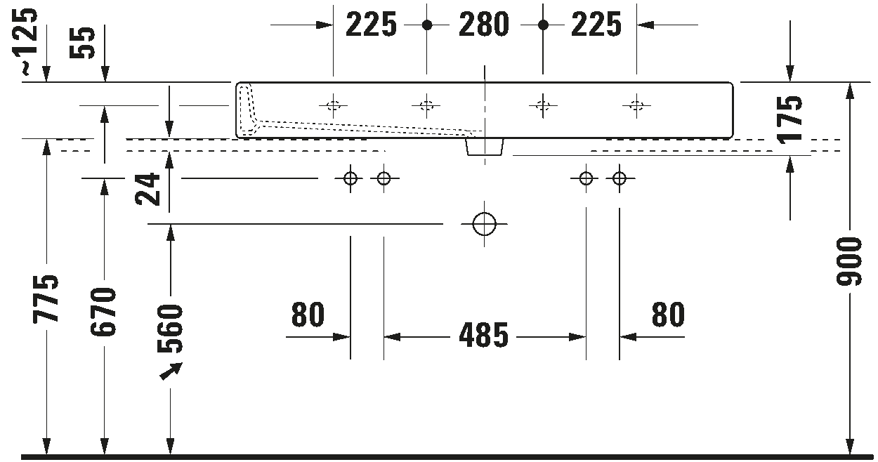 Washbasin, 045412