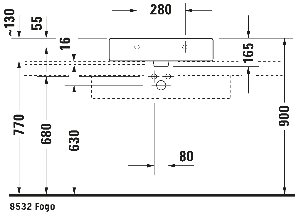 Washbasin, 045460