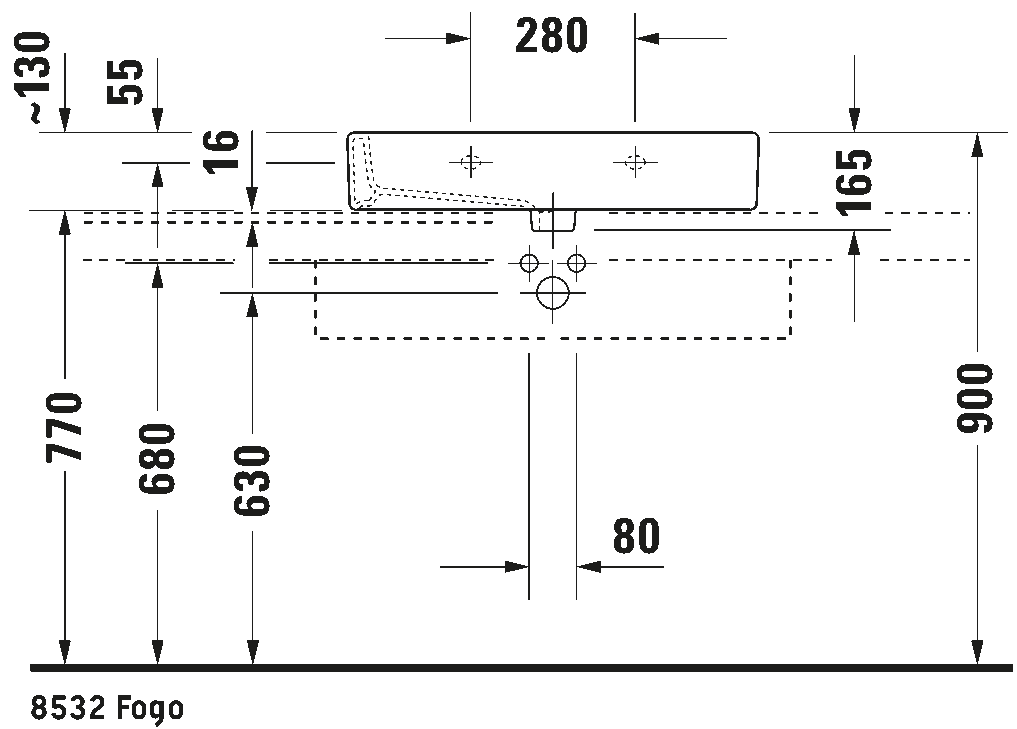 Washbasin, 045470