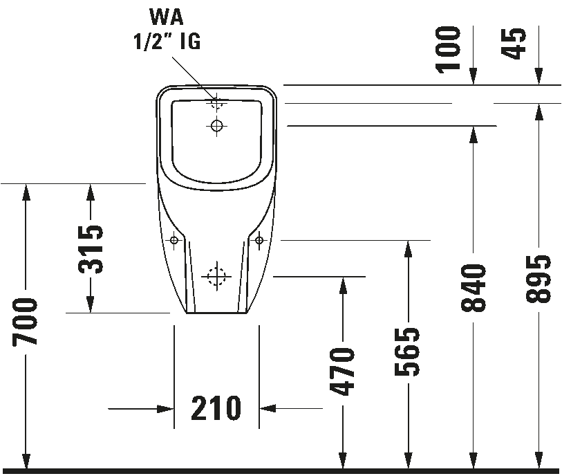 Urinal, 082930