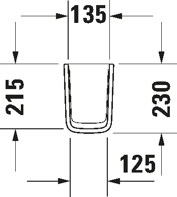 Siphon cover, 085841