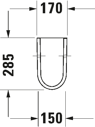 Siphon cover, 086515