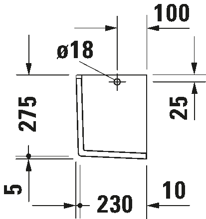 Siphon cover, 086517