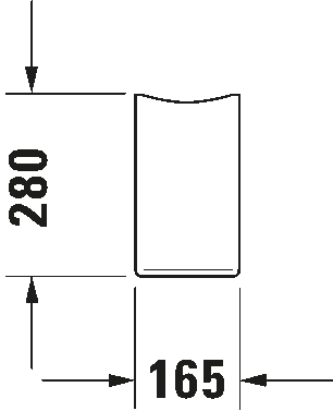 Siphon cover, 086517