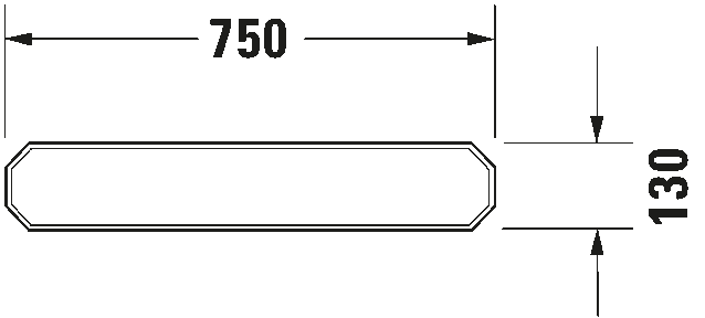 Ceramic shelf, 089275