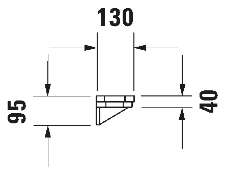 Ceramic shelf, 089275