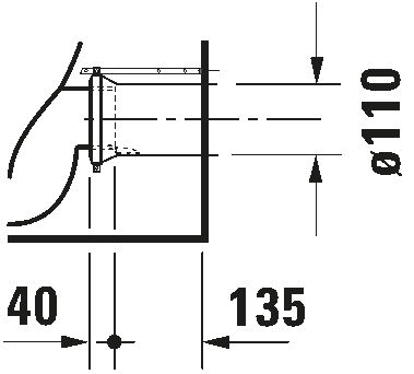 Floorstanding toilet, 211509