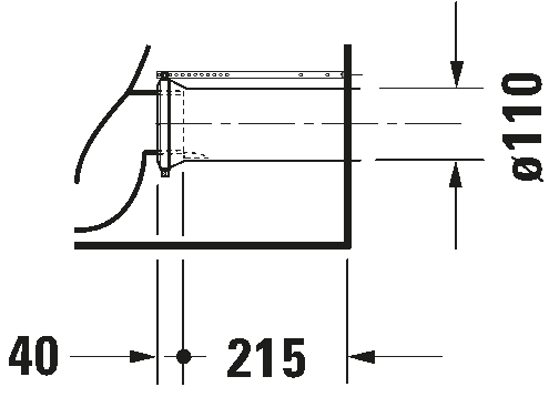 Toilet close-coupled, 211809