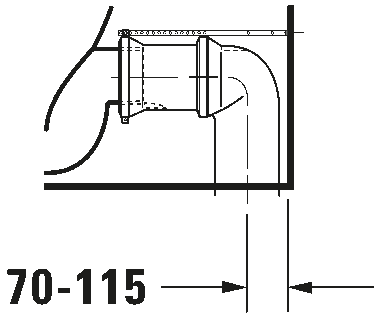 Toilet close-coupled, 211809