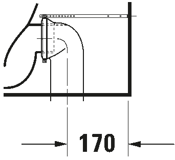 Toilet close-coupled, 211809