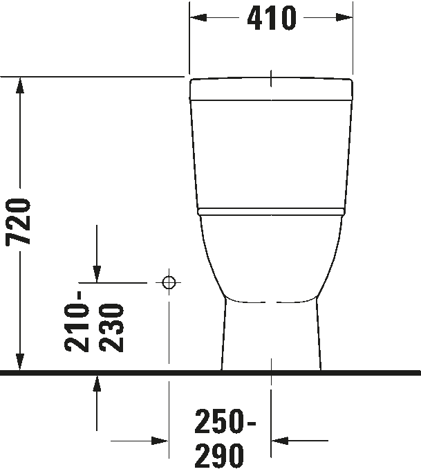 连体式座便器, 212301