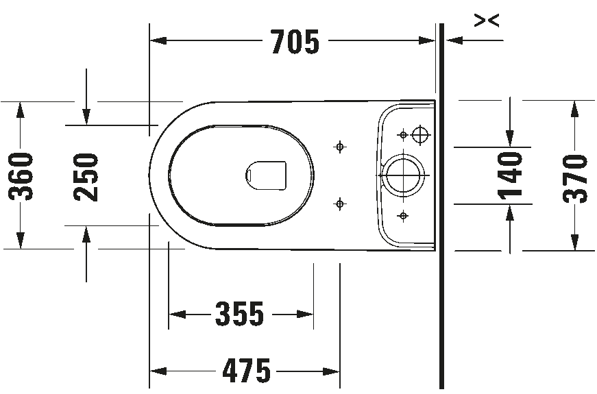 Two-piece toilet, 212601
