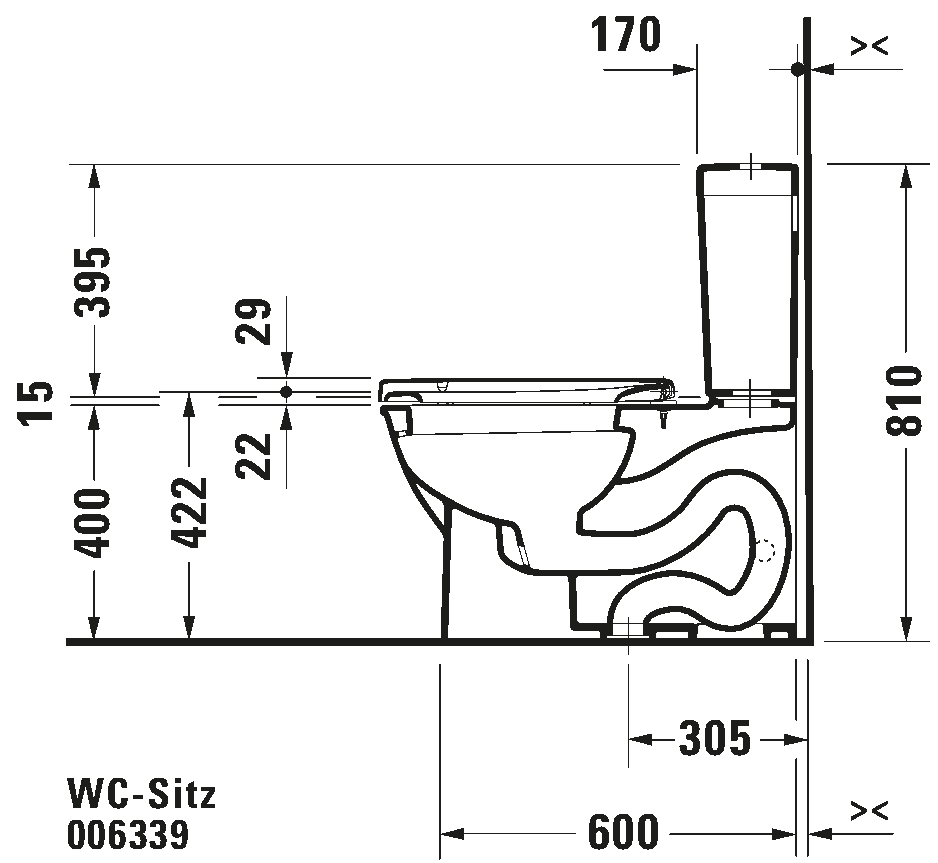 Toilet seat, 006339