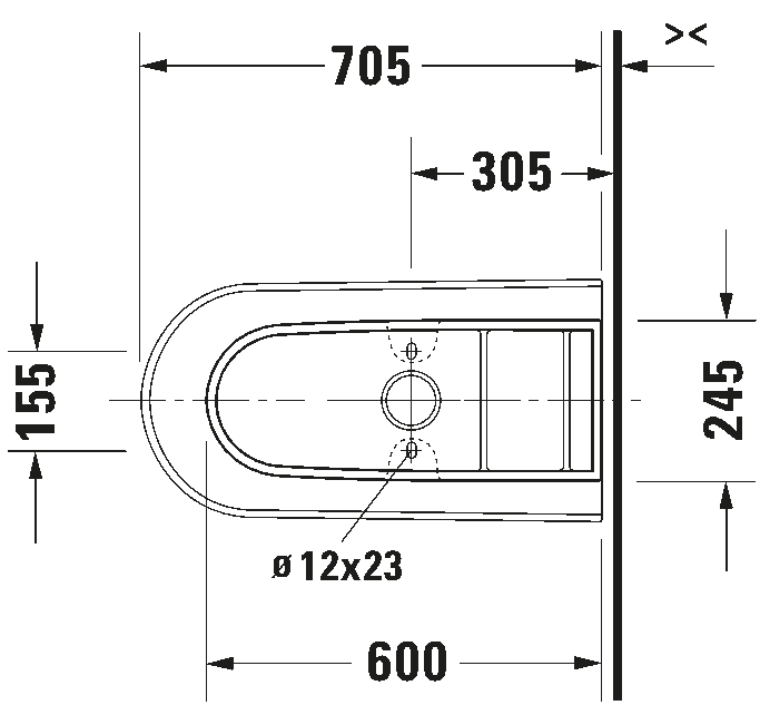 Two-piece toilet, 212601