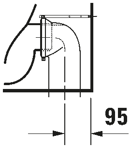 Floorstanding toilet, 212809