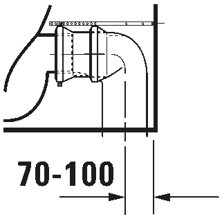 Toilet close-coupled, 213409