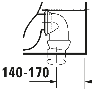 Toilet close-coupled, 213409