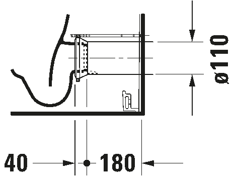 Toilet close-coupled, 213809