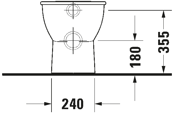 Floorstanding toilet, 213909