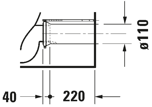 Toilet close-coupled, 215609