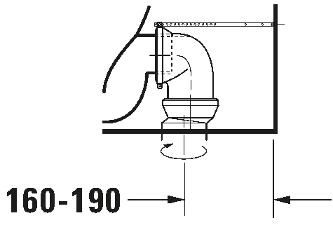 Toilet close-coupled, 215609