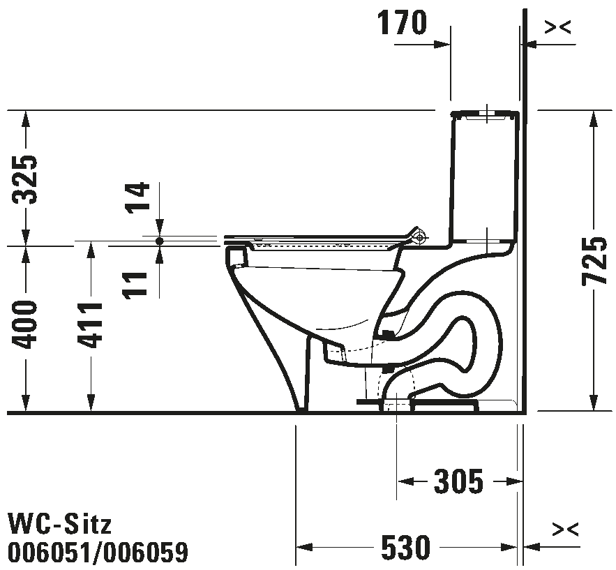 Toilet seat, 006059