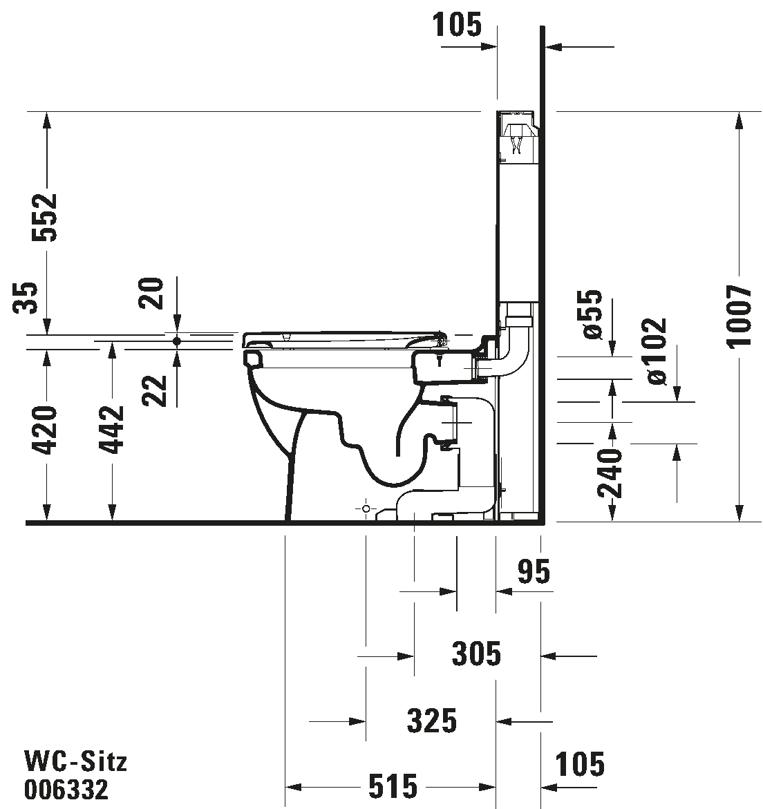 Toilet seat, 006332