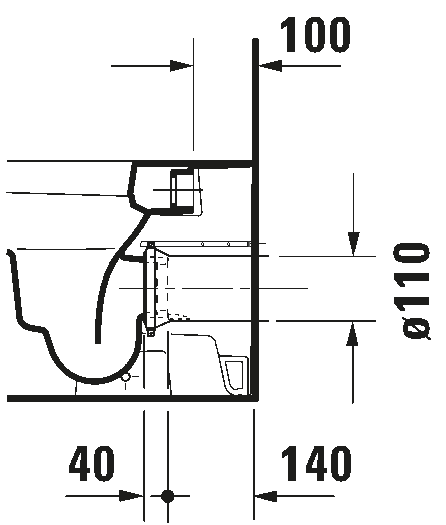 Floorstanding toilet, 215909