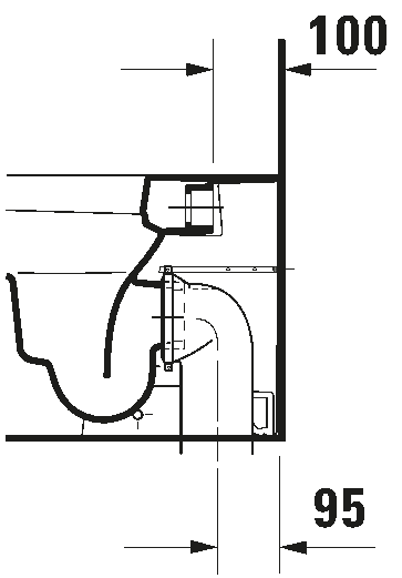 Floorstanding toilet, 215909