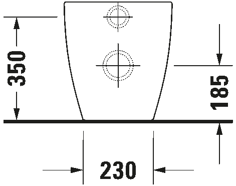 Floorstanding toilet, 215909