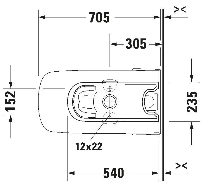 Two piece toilet for shower toilet seat, 216051