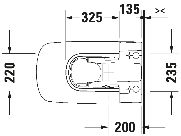 Toilet close-coupled, 216209