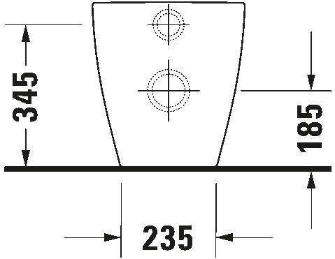 Floorstanding toilet, 216909