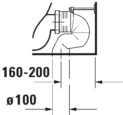 Toilet close-coupled, 217209