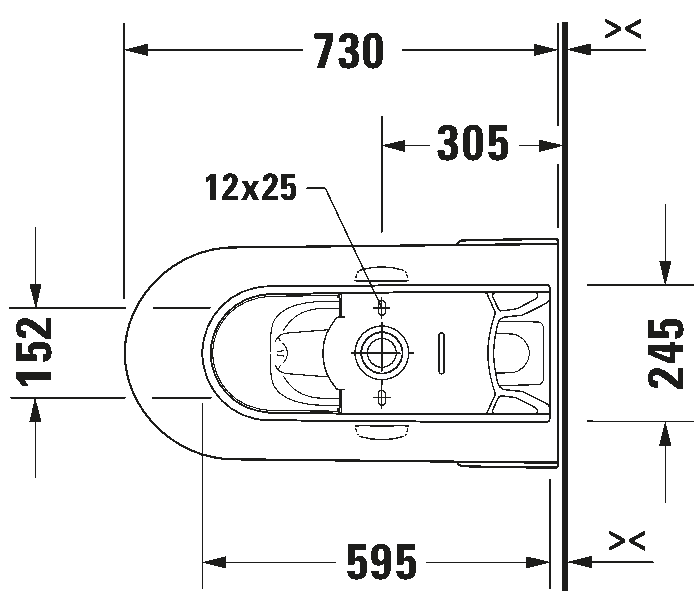 One-piece toilet, 217301