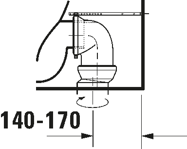 Toilet close-coupled, 218209