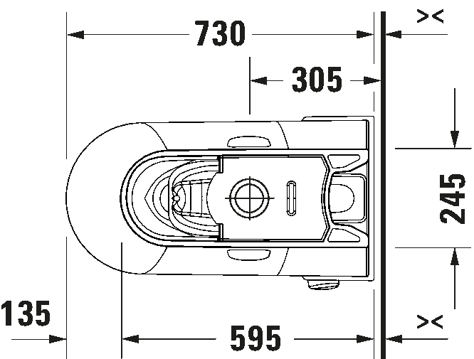 One-piece toilet, 218501
