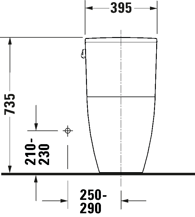 One-piece toilet, 218501