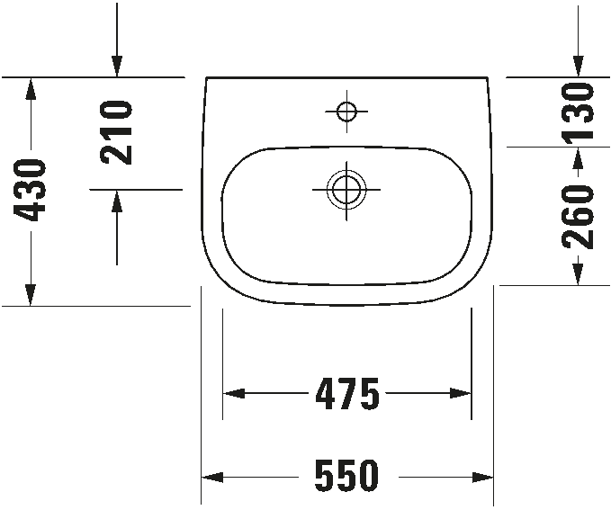 Washbasin Med, 231155