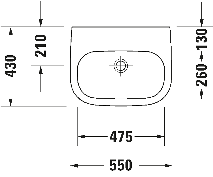 Washbasin Med, 231155