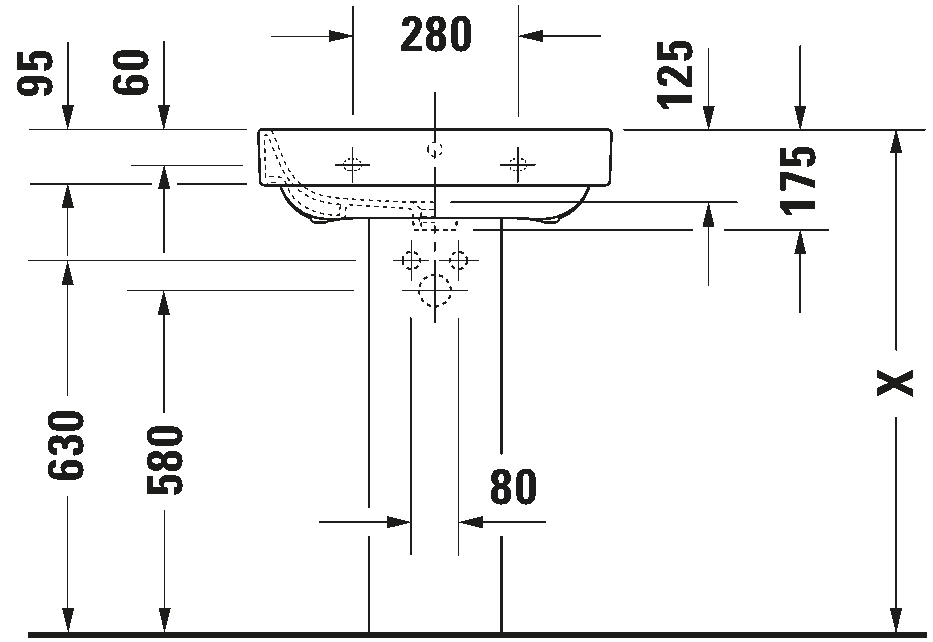 Washbasin, 231660