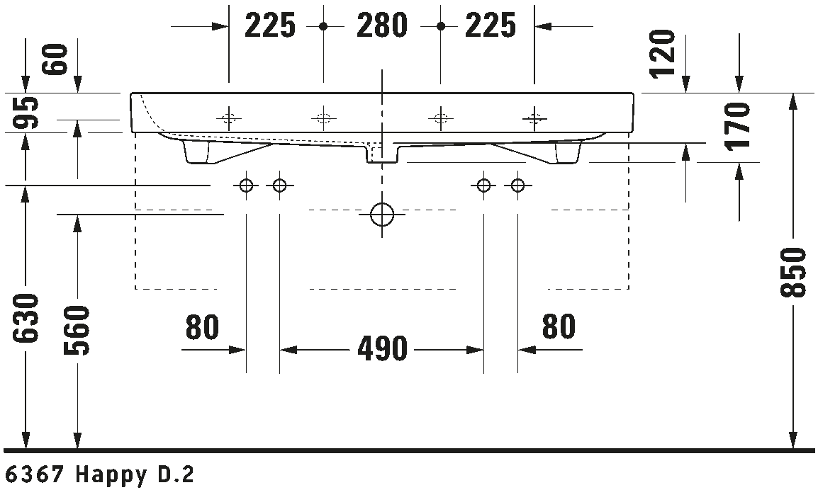 Washbasin, 231812