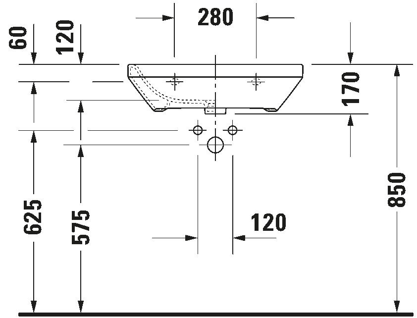 Washbasin Med, 232460