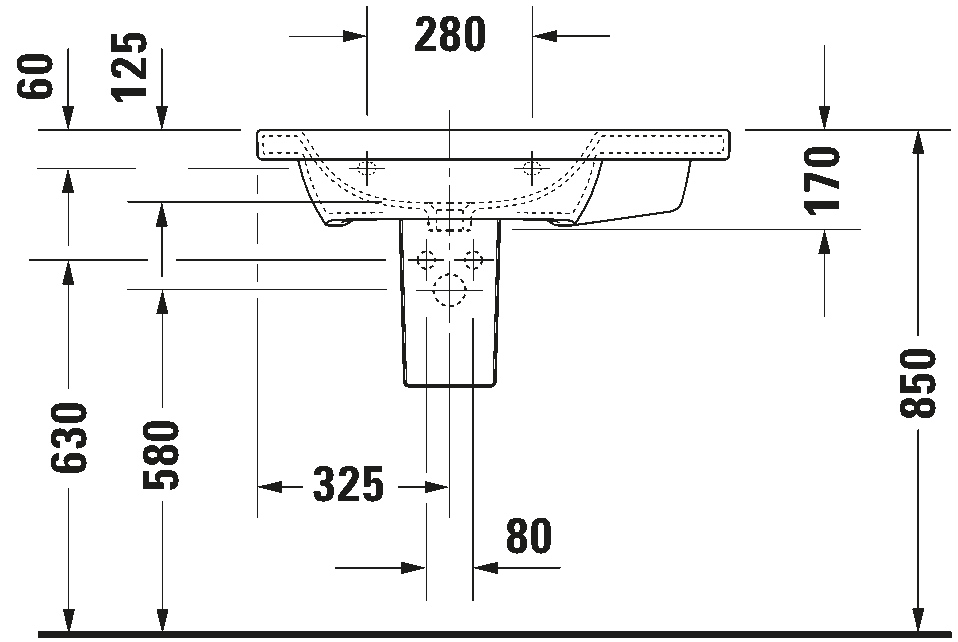 Washbasin, 232580