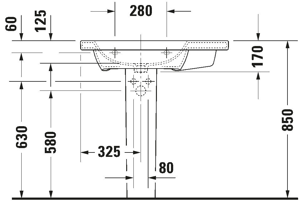 Washbasin, 232580