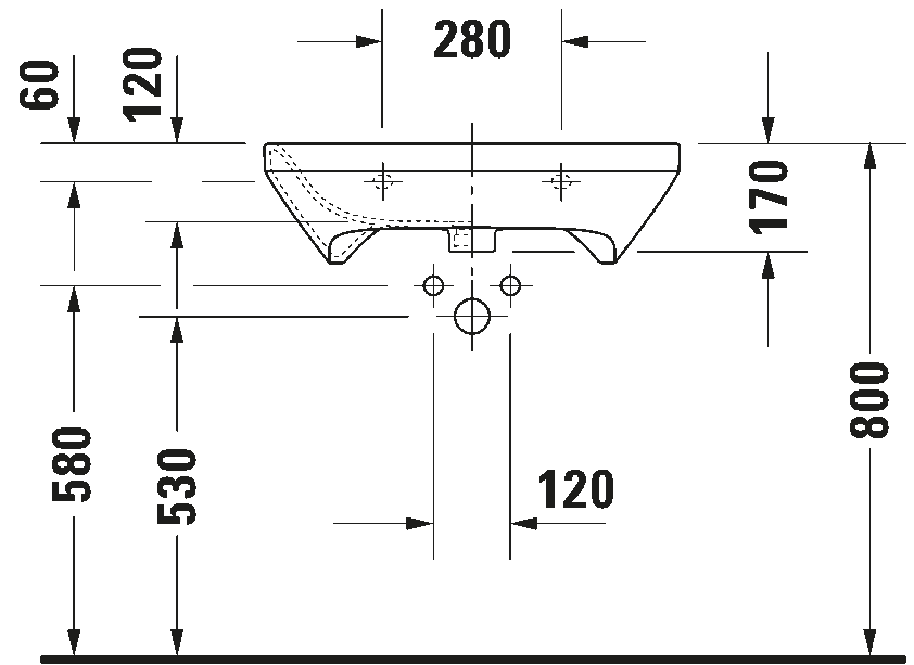 Washbasin Vital, 232965