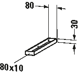 Towel rail, UV9960