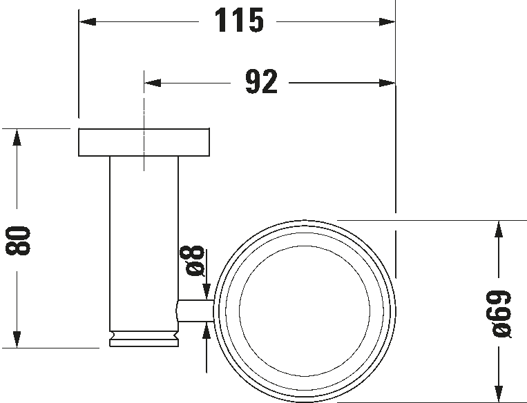 Glass holder, 009920